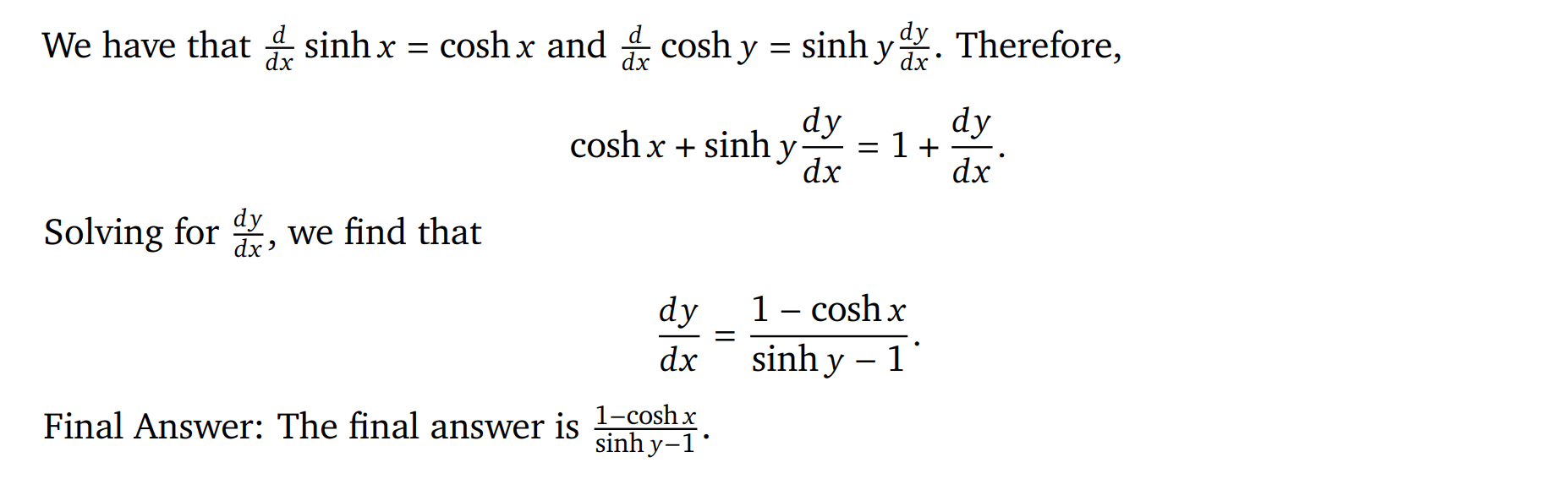 Figure 18 | Solving a calculus problem.